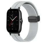 Cinturino in silicone 20mm con chiusura magnetica per Amazfit GTS