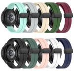 Cinturino in silicone 20mm con chiusura magnetica per Amazfit GTS