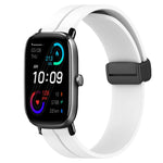 Cinturino in silicone 20mm con chiusura magnetica per Amazfit GTS