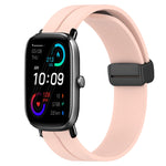 Cinturino in silicone 20mm con chiusura magnetica per Amazfit GTS