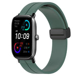 Cinturino in silicone 20mm con chiusura magnetica per Amazfit GTS
