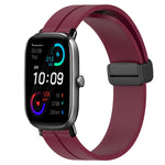 Cinturino in silicone 20mm con chiusura magnetica per Amazfit GTS