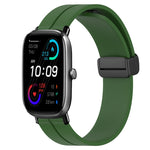 Cinturino in silicone 20mm con chiusura magnetica per Amazfit GTS