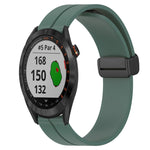 Cinturino in silicone 20 mm con chiusura magnetica per Garmin App