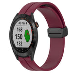 Cinturino in silicone 20 mm con chiusura magnetica per Garmin App