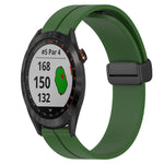 Cinturino in silicone 20 mm con chiusura magnetica per Garmin App