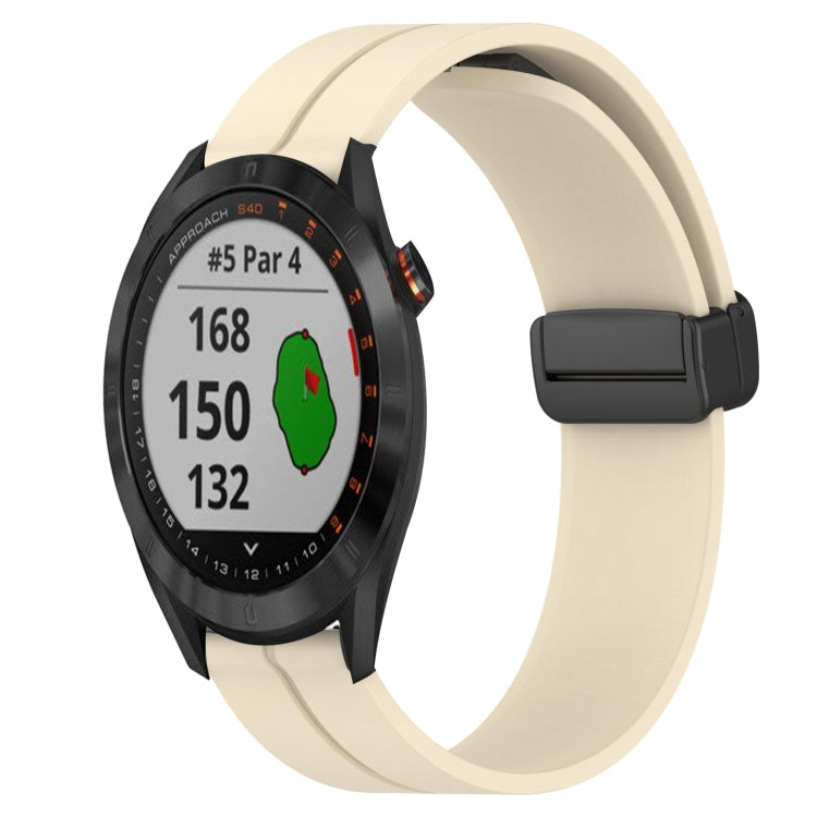 Cinturino in silicone 20 mm con chiusura magnetica per Garmin App