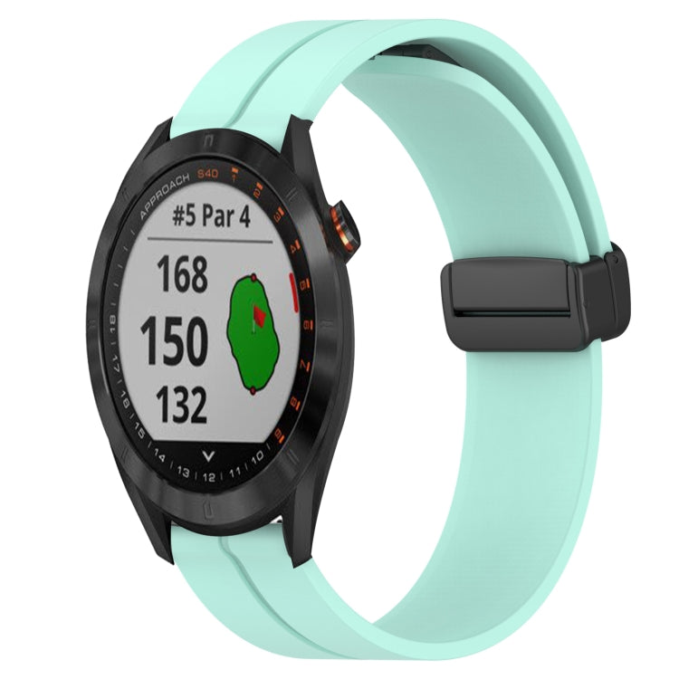 Cinturino in silicone 20 mm con chiusura magnetica per Garmin App