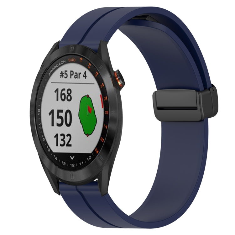Cinturino in silicone 20 mm con chiusura magnetica per Garmin App