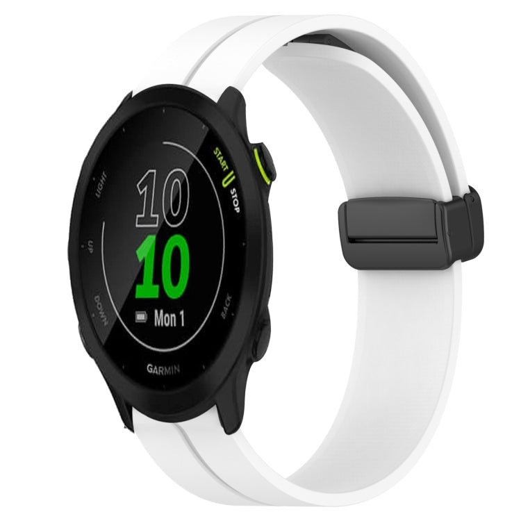 Cinturino in silicone 20 mm con chiusura magnetica per Garmin