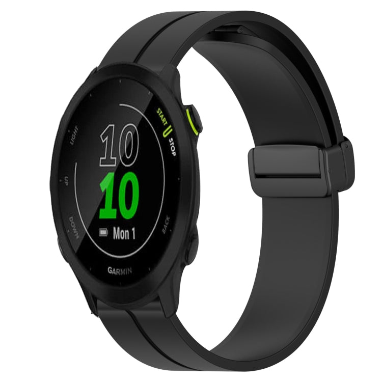 Cinturino in silicone 20 mm con chiusura magnetica per Garmin