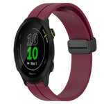 Cinturino in silicone 20 mm con chiusura magnetica per Garmin