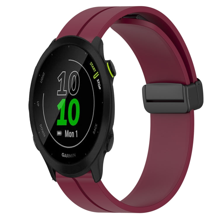Cinturino in silicone 20 mm con chiusura magnetica per Garmin