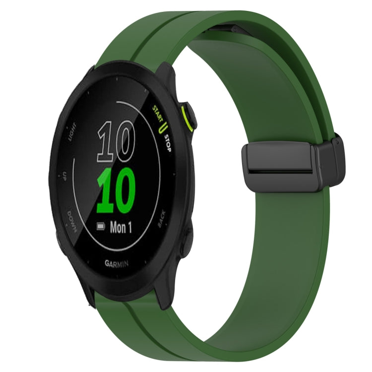 Cinturino in silicone 20 mm con chiusura magnetica per Garmin