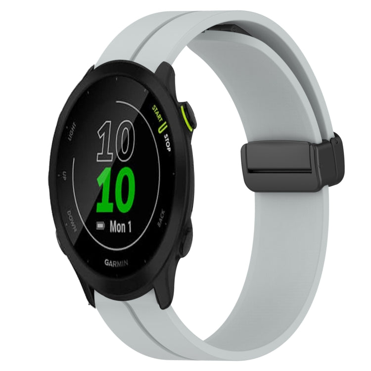 Cinturino in silicone 20 mm con chiusura magnetica per Garmin