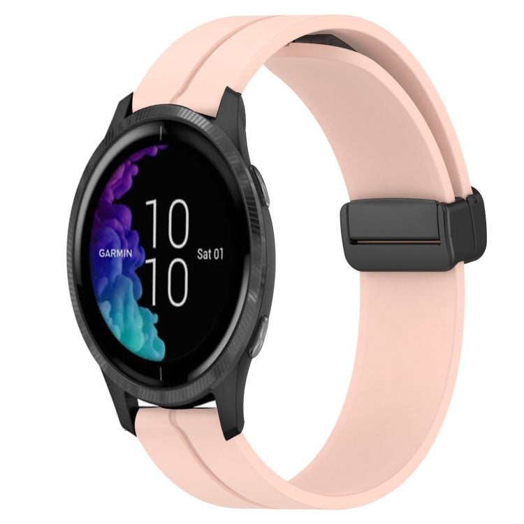 Cinturino in silicone 20 mm con chiusura magnetica per Garmin
