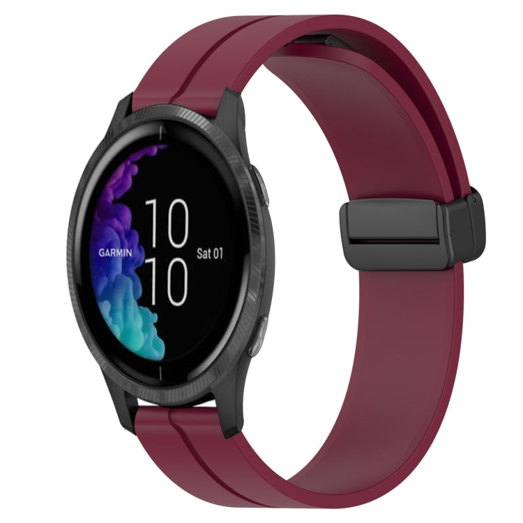 Cinturino in silicone 20 mm con chiusura magnetica per Garmin