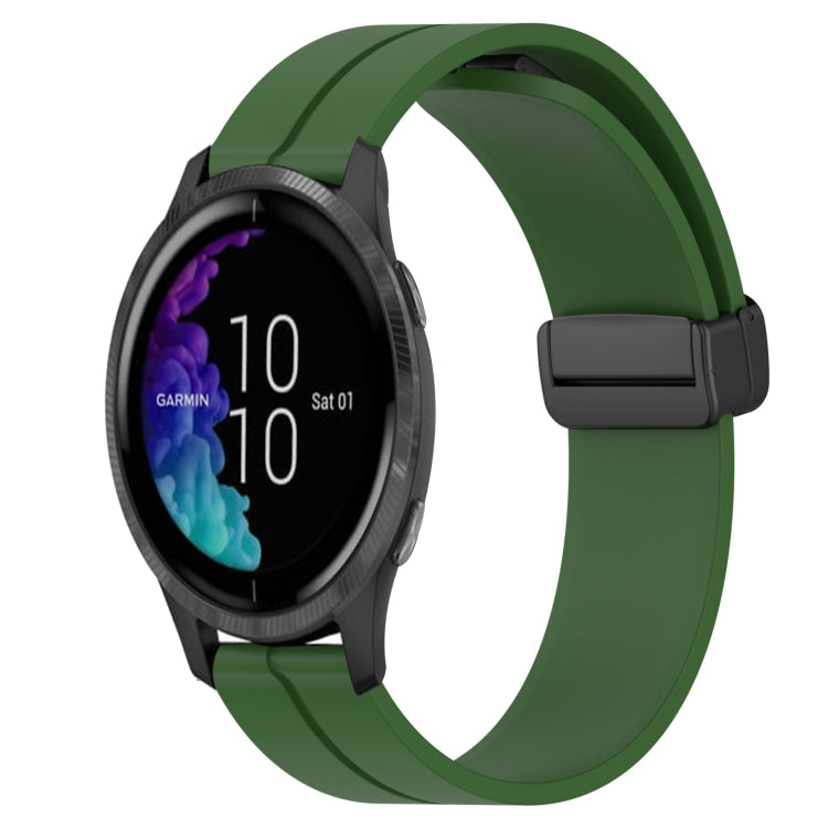 Cinturino in silicone 20 mm con chiusura magnetica per Garmin