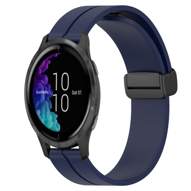 Cinturino in silicone 20 mm con chiusura magnetica per Garmin