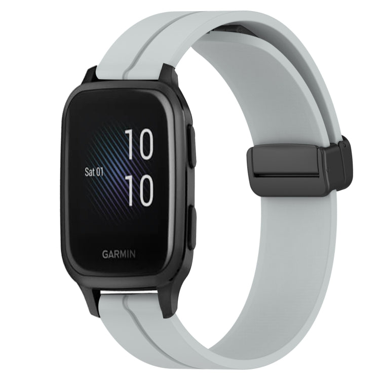 Cinturino in silicone 20 mm con chiusura magnetica per Garmin Ven