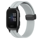 Cinturino in silicone 20 mm con chiusura magnetica per Garmin Ven