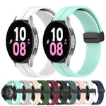 Cinturino in silicone 20mm con chiusura magnetica per Galaxy Watc