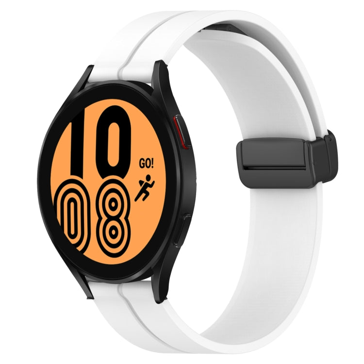Cinturino in silicone 20mm con chiusura magnetica per Samsung Wat