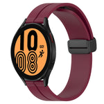 Cinturino in silicone 20mm con chiusura magnetica per Samsung Wat