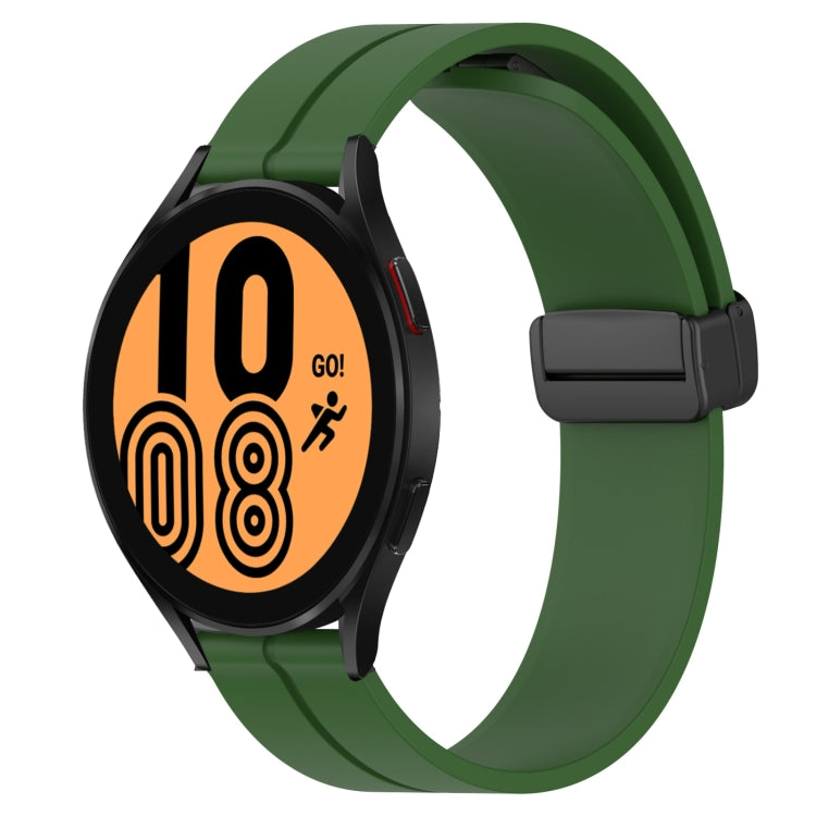 Cinturino in silicone 20mm con chiusura magnetica per Samsung Wat