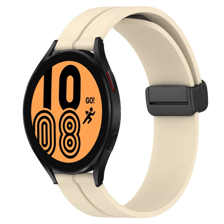 Cinturino in silicone 20mm con chiusura magnetica per Samsung Wat
