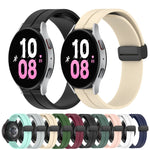 Cinturino in silicone 20mm con chiusura magnetica per Samsung Wat