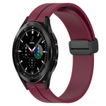 Cinturino in silicone 20mm con chiusura magnetica per Samsung Wat