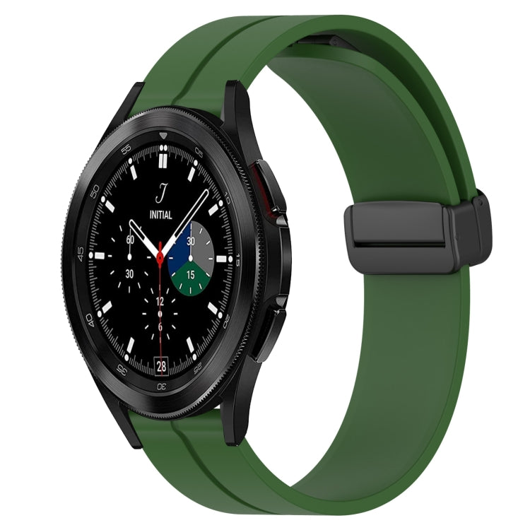 Cinturino in silicone 20mm con chiusura magnetica per Samsung Wat