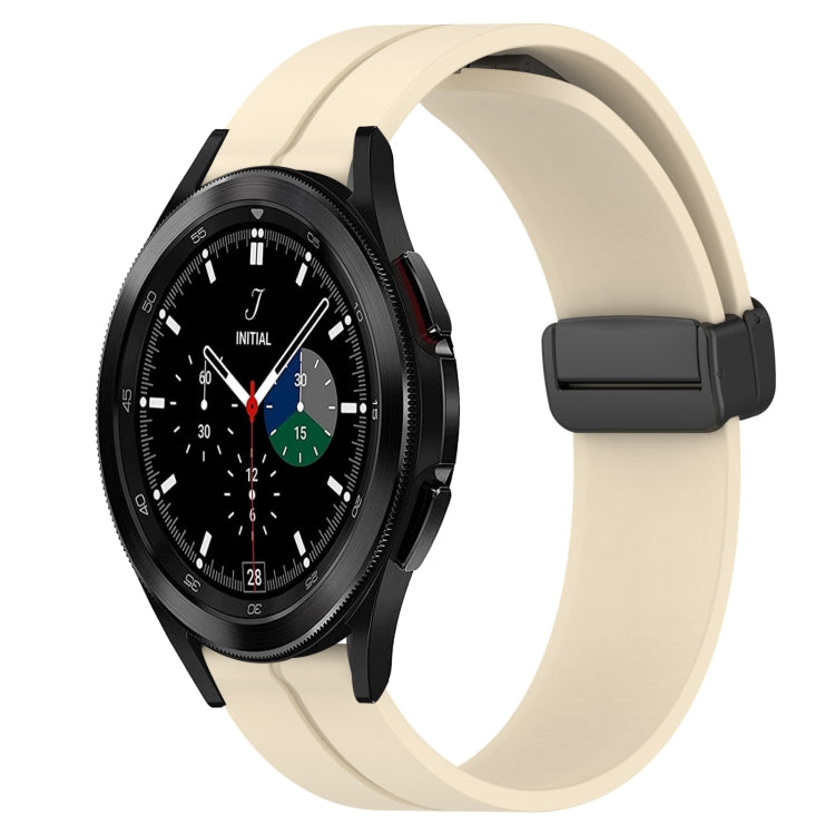 Cinturino in silicone 20mm con chiusura magnetica per Samsung Wat