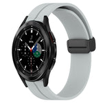 Cinturino in silicone 20mm con chiusura magnetica per Samsung Wat