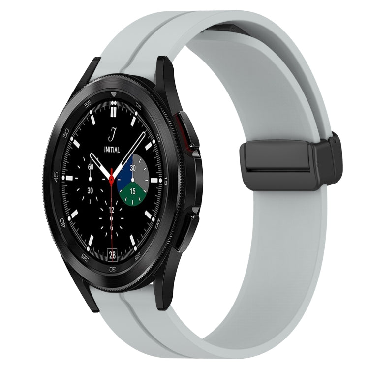 Cinturino in silicone 20mm con chiusura magnetica per Samsung Wat