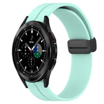 Cinturino in silicone 20mm con chiusura magnetica per Samsung Wat