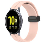Cinturino in silicone 20mm con chiusura magnetica per Samsung