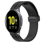 Cinturino in silicone 20mm con chiusura magnetica per Samsung