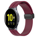 Cinturino in silicone 20mm con chiusura magnetica per Samsung