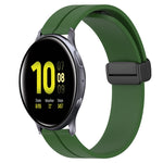 Cinturino in silicone 20mm con chiusura magnetica per Samsung