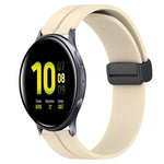 Cinturino in silicone 20mm con chiusura magnetica per Samsung