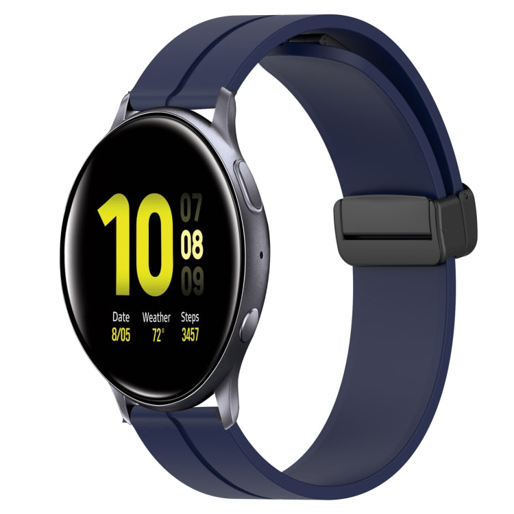 Cinturino in silicone 20mm con chiusura magnetica per Samsung