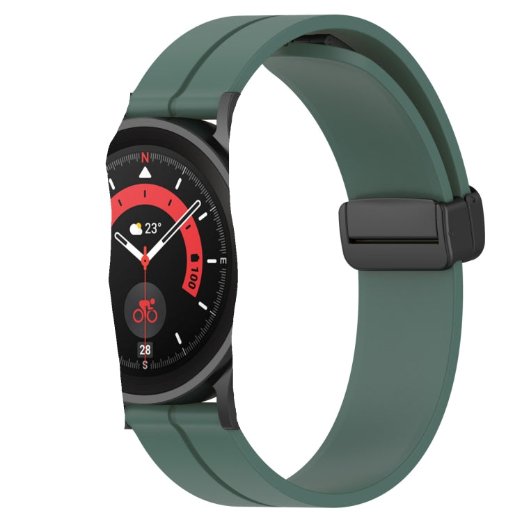 Cinturino in silicone 20mm con chiusura magnetica per Samsung