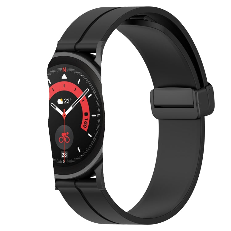 Cinturino in silicone 20mm con chiusura magnetica per Samsung