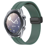 Cinturino in silicone 22mm con chiusura magnetica per Samsung Gal