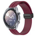 Cinturino in silicone 22mm con chiusura magnetica per Samsung Gal