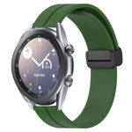 Cinturino in silicone 22mm con chiusura magnetica per Samsung Gal
