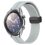 Cinturino in silicone 22mm con chiusura magnetica per Samsung Gal