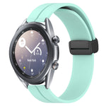 Cinturino in silicone 22mm con chiusura magnetica per Samsung Gal